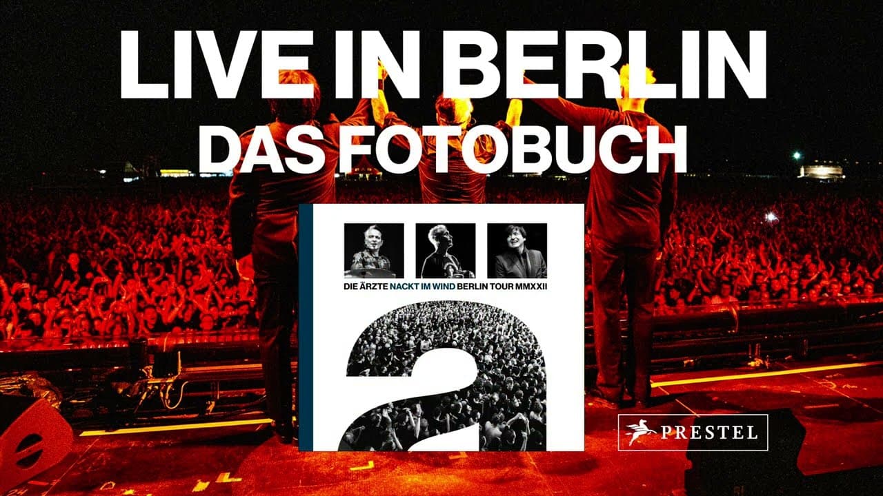 die ärzte – Nackt im Wind: Die Berlin Tour MMXXII (Trailer)