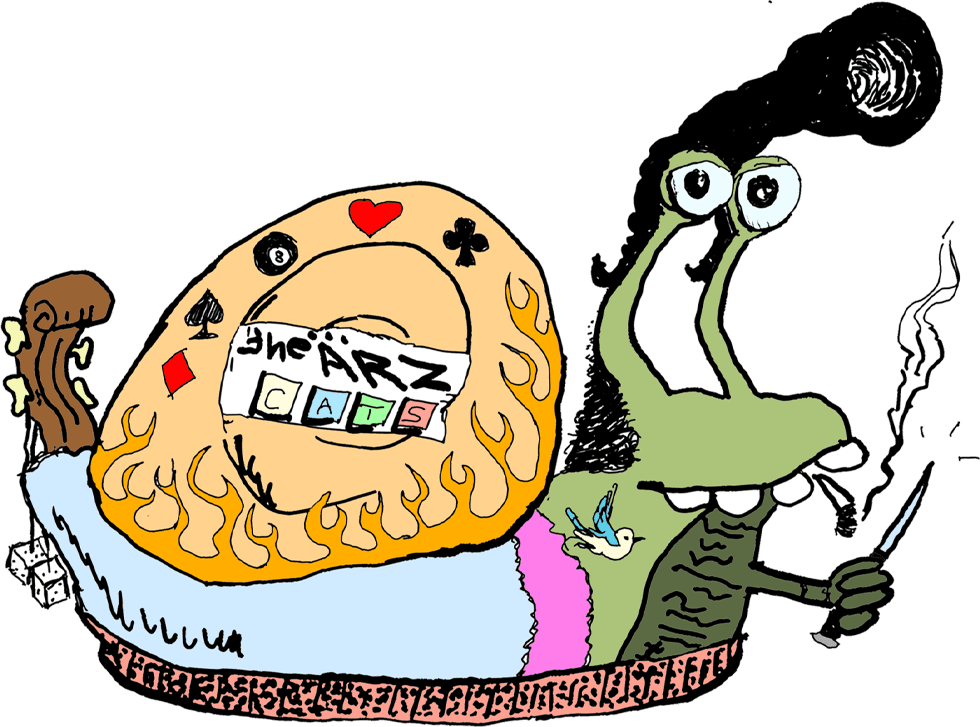 Rockabilly-Schnecke